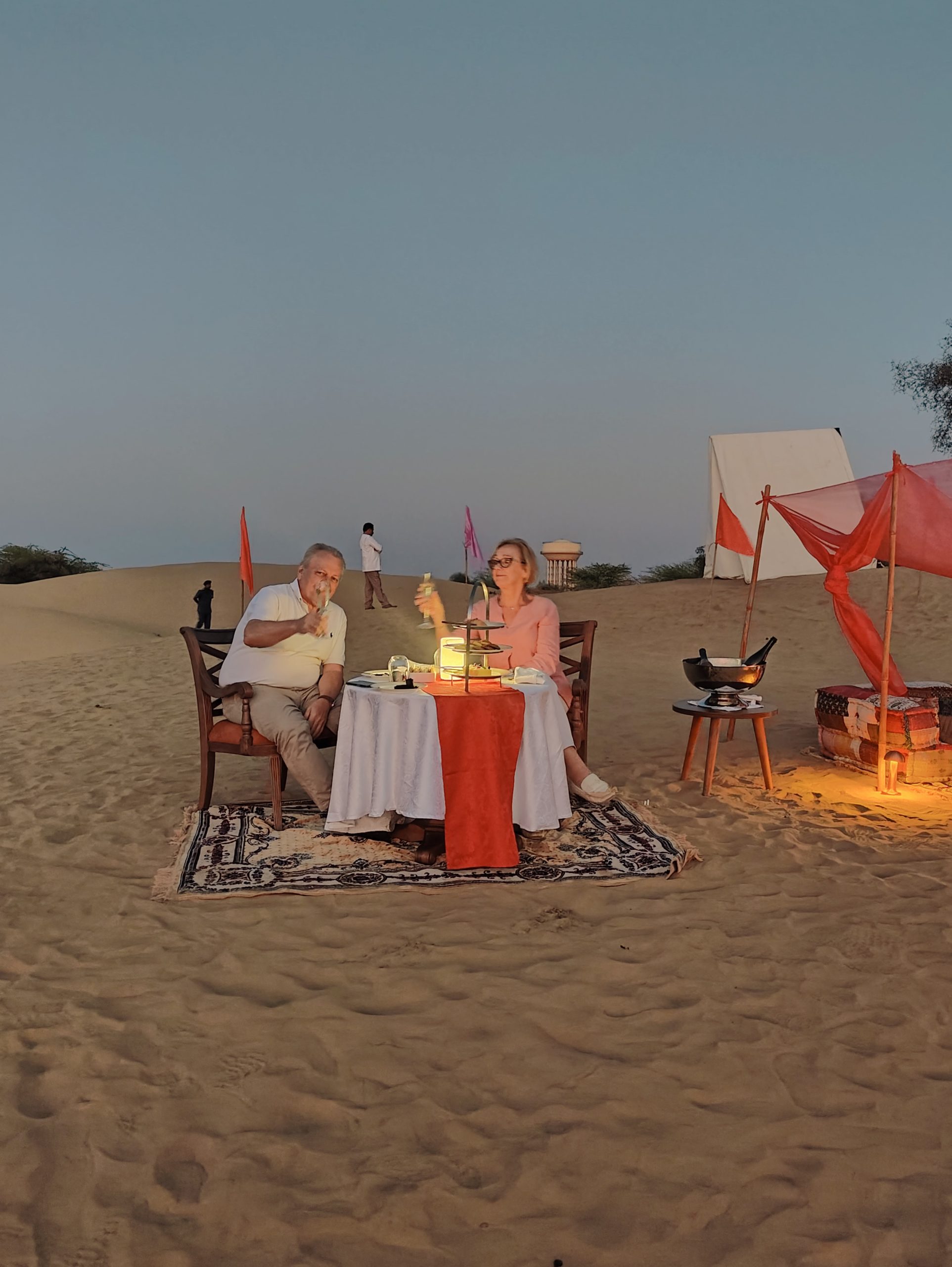Dinner on Dunes Jaisalmer